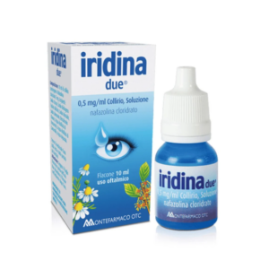 Iridina Due Collirio 10 ml Nafazolina Cloridrato 0,5 mg/ml